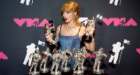 Taylor Swift sets record for most wins at MTV VMAs